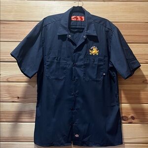Dickies Navy Blue Short Sleeve Shirt